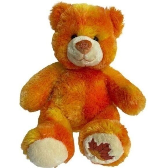 Build a Bear Autumn Fall Maple Leaf 15” Plush BAB Stuffed animal 🍁 Maple leaf - Picture 1 of 10